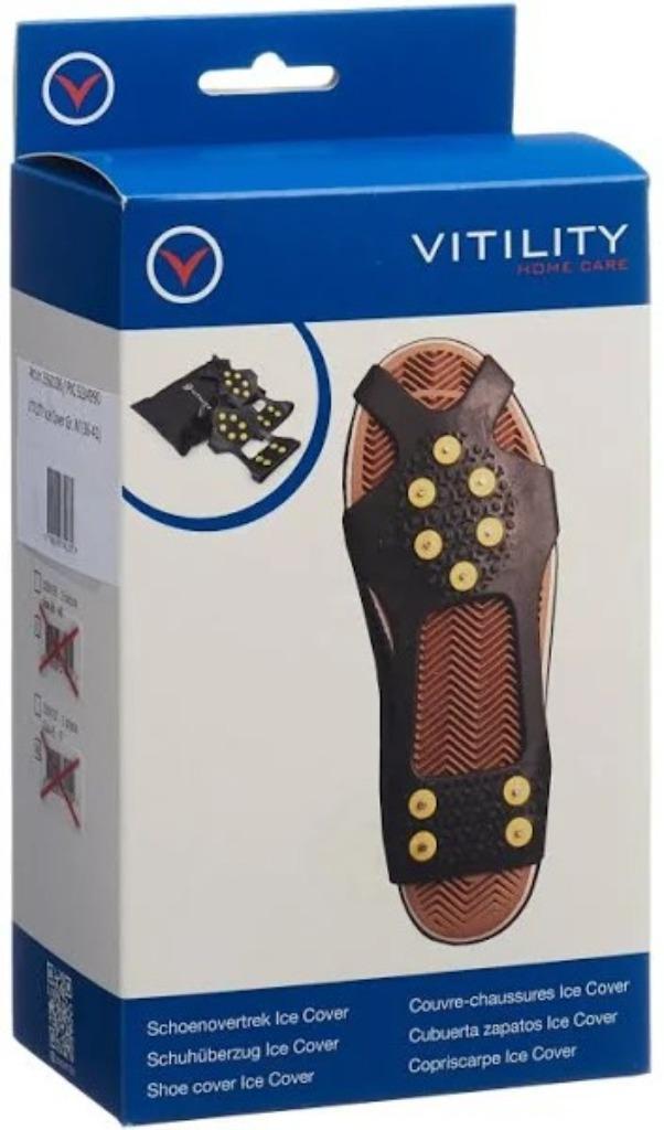 Schoenovertrek voor grip op sneeuw/ijs, Kleding | Dames, Schoenen, Nieuw, Zwart, Ophalen of Verzenden