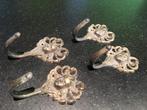 4 koperen haken, Antiek en Kunst, Ophalen of Verzenden