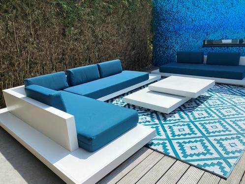 Design loungesets in vele samenstellingen aanbieding, Tuin en Terras, Tuinsets en Loungesets, Nieuw, Loungeset, Aluminium, Meer dan 8 zitplaatsen