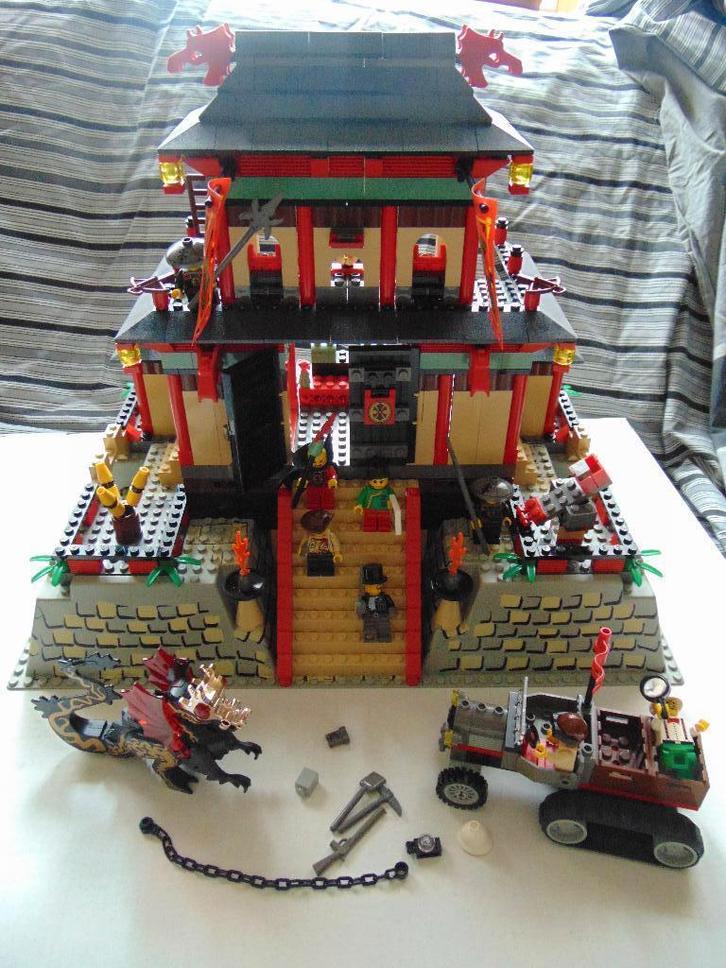 Lego 7419 Dragon Fortress, Expédition en Orient, Enfants & Bébés, Jouets | Duplo & Lego, Utilisé, Lego, Ensemble complet, Enlèvement ou Envoi