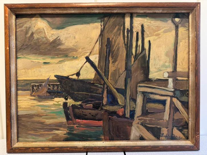 Schilderij Paul Cauchie, Antiek en Kunst, Kunst | Schilderijen | Klassiek, Ophalen