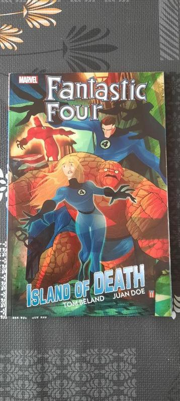 Marvel comic fantastic four: Island of death 