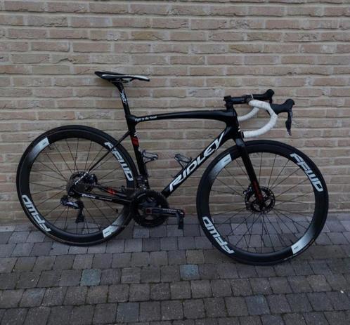 Ridley fenix slic disc wegfiets, Fietsen en Brommers, Fietsen | Racefietsen, Gebruikt, Carbon, Ophalen