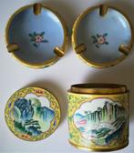1 Doos en 2 kopjes in Peking-email, Antiek en Kunst, Ophalen of Verzenden, Koper