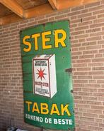 Groot Ster Tabak emaille reclamebord, Ophalen
