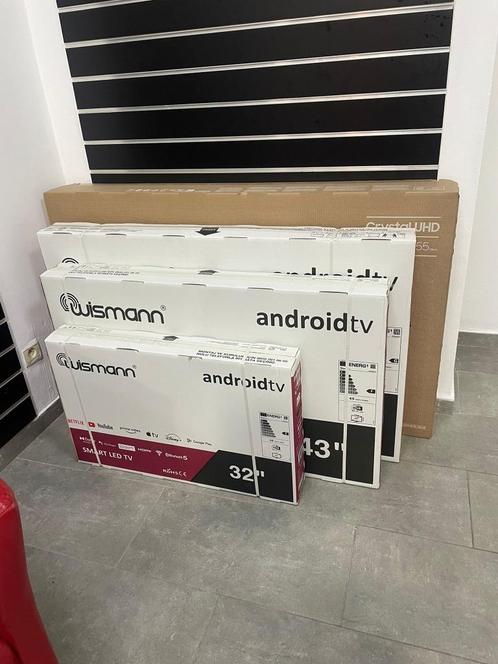 Lot de Android tv Neuves sous scellés 32'' 43'' 50'' 55'', TV, Hi-fi & Vidéo, Télévisions, Neuf, LED, 100 cm ou plus, 4k (UHD)