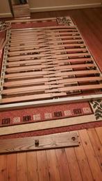 lit 140 x 200 cm, Queen size, 140 cm, Brun, Enlèvement