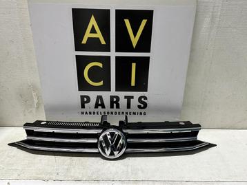 VW Touran 5TA Grille grill Hoogglans Zwart Chrome 