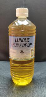 huile de lin blanchie, Enlèvement