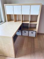 Rek met bureau, Huis en Inrichting, Ophalen, Gebruikt, Bureau