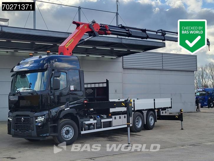 Renault C 480 6X2 NEW! Palfinger PK41002 EH Crane Kran ACC E, Auto's, Vrachtwagens, Bedrijf, Te koop, Achteruitrijcamera, Airconditioning