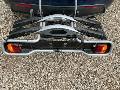 Thule, Auto diversen, Fietsendragers, Gebruikt, Trekhaakdrager, 2 fietsen, Brede banden, Ophalen