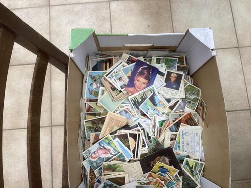 Bijna 6 kg prenten chromos stickers allerlei, Verzamelen, Foto's en Prenten, Gebruikt, Ophalen of Verzenden