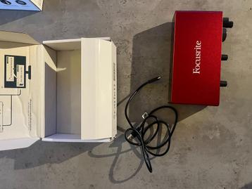 Interface audio USB Focusrite Scarlett Solo Third generation beschikbaar voor biedingen