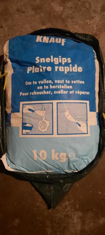 Snelgips knauf 10kg beschikbaar voor biedingen