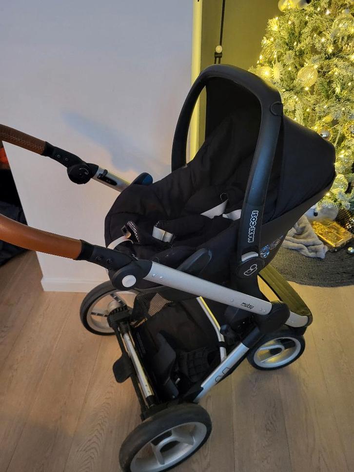 3-1 Buggy, merk Mutsy, Kinderen en Baby's, Kinderwagens en Combinaties, Zo goed als nieuw, Kinderwagen, Mutsy, Duowagen, Met autostoeltje
