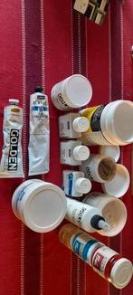 Gesso, mediums, gel en verf., Ophalen of Verzenden, Zo goed als nieuw