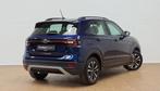 Volkswagen T-Cross 1.0 TSI United+gps+camera+park pilot, Auto's, Voorwielaandrijving, Gebruikt, 95 pk, Blauw