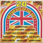 vinyl:  VARIOUS - 20 BRITISH HITS OF THE 60's  -  K-Tel, Ophalen of Verzenden, Zo goed als nieuw, 12 inch, Pop