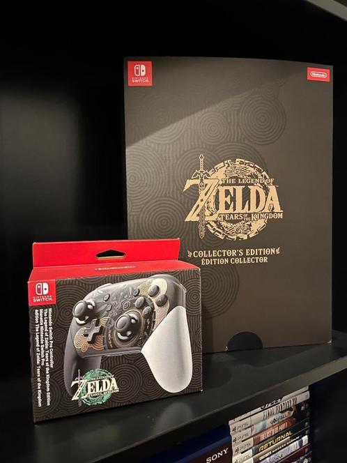 Zelda TOTK Collectors édition + contrôleur Pro (Switch), Consoles de jeu & Jeux vidéo, Jeux | Nintendo Switch, Neuf, Aventure et Action
