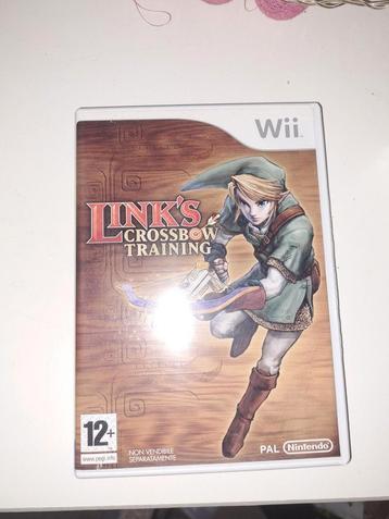 Zelda links crossbow training wii disponible aux enchères