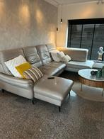 Hoekbank leer +/- 320 cm, Huis en Inrichting, Ophalen, Zo goed als nieuw, Leer