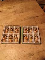 2 dozen met 6 houten hangfiguren, Ophalen of Verzenden