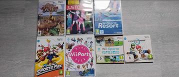 Enkele WII games beschikbaar voor biedingen