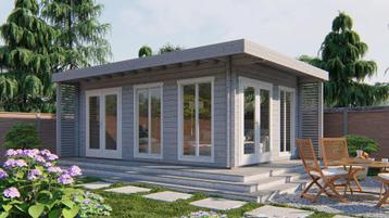 Blokhut - Tuinhuis Hildegard | 44 mm | vuren  beschikbaar voor biedingen