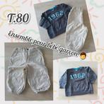 Pantalon +sweat pour bébé garçon -H&M-T.80, Enfants & Bébés, Utilisé, Garçon, Enlèvement ou Envoi, H&M
