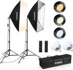 Softbox Set voor fotostudio | GRATIS LEVERING