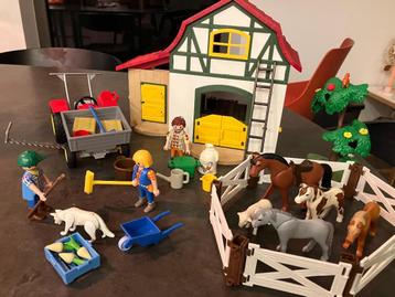 Playmobil boerderij compleet , zonder doos  beschikbaar voor biedingen