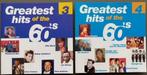 2 dubbel CD's : "Greatest Hits of the 60's"., Comme neuf, Enlèvement ou Envoi