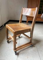 Stevige stoel op wieltjes, Huis en Inrichting, Stoelen, Ophalen, Gebruikt