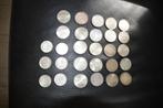 Zilver munten Belgie, Postzegels en Munten, Munten | België, Ophalen of Verzenden, Zilver, Zilver