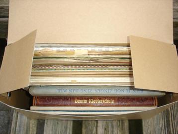 doos oude Bladmuziek / Blad Muziek, Musique & Instruments, Partitions, Piano, Utilisé, Enlèvement, Classique