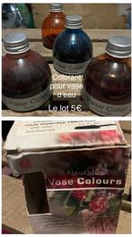 Lot de colorants pour vase de fleurs, Ophalen, Zo goed als nieuw