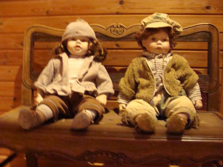 porseleinen poppen, Verzamelen, Poppen, Zo goed als nieuw, Pop, Ophalen