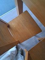 table de salle à manger et buffet en chêne massif, Maison & Meubles, Salles à manger complètes, Enlèvement, Utilisé, Contemporain