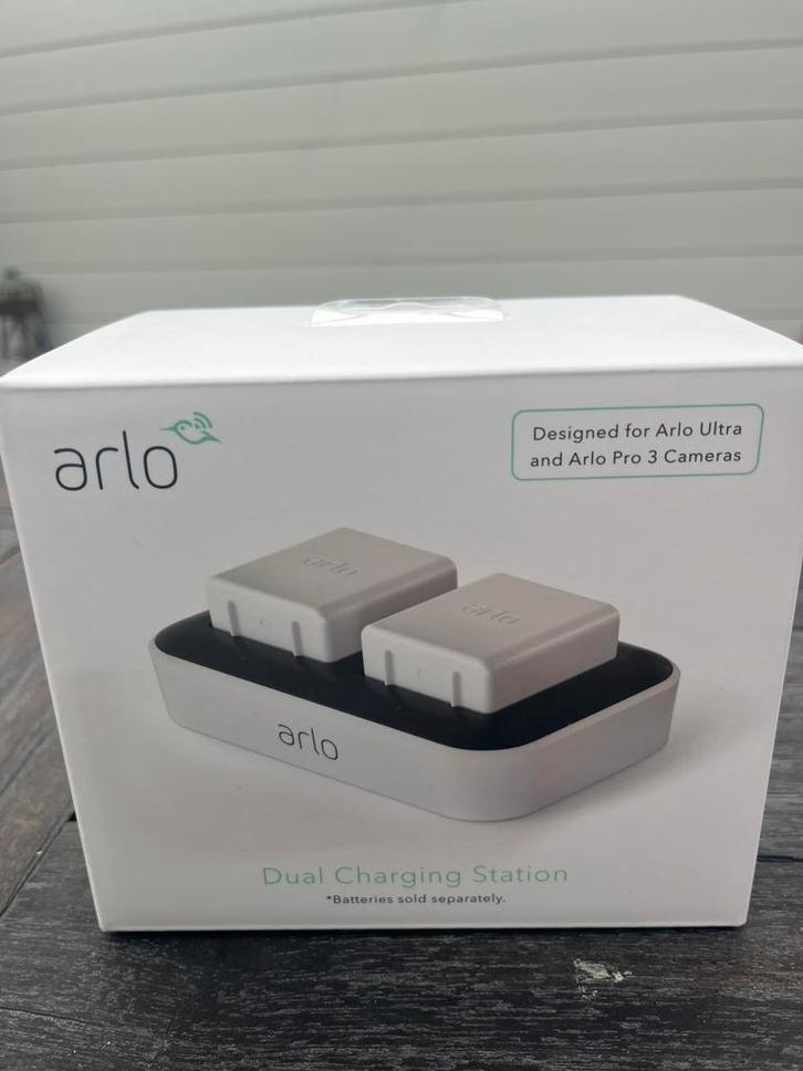 Arlo pro 3 en ultra camera batterij oplaadstation, Audio, Tv en Foto, Videobewaking, Nieuw, Ophalen of Verzenden