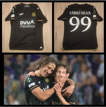 Matchworn RSC Anderlecht shirt, Enlèvement ou Envoi, Maillot