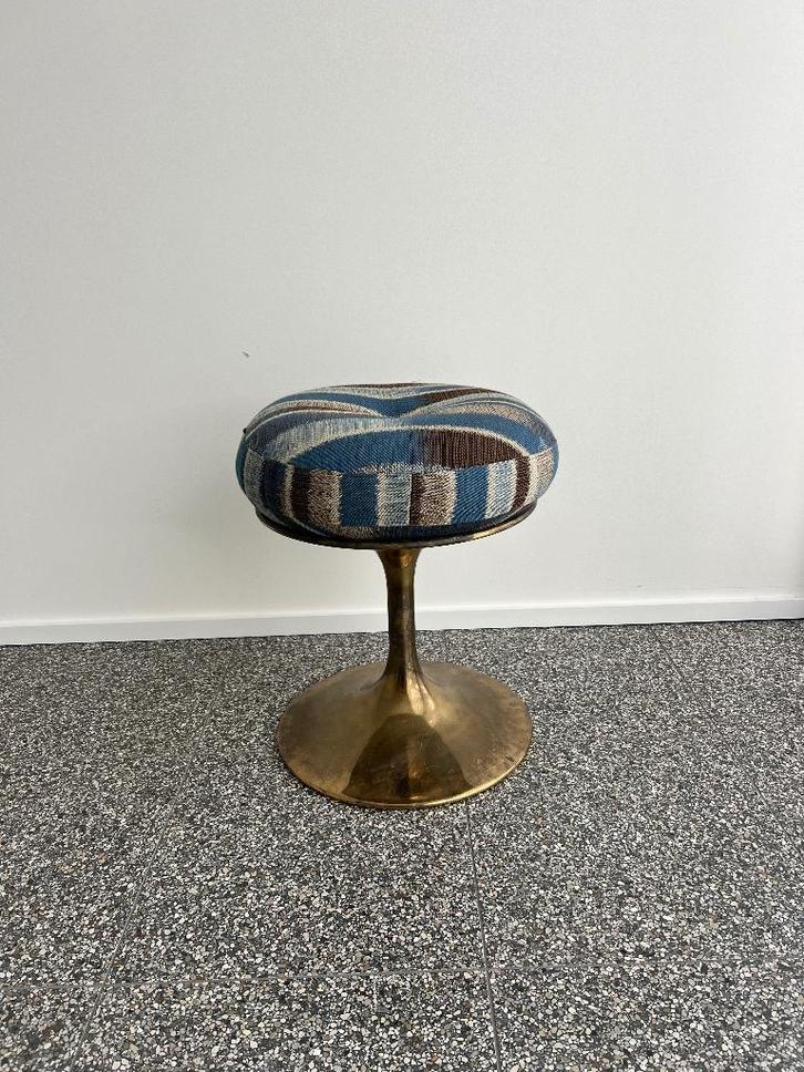 Messing kruk - vintage, Huis en Inrichting, Overige Huis en Inrichting, Zo goed als nieuw, Ophalen