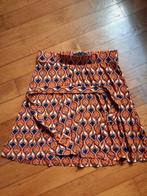 Vila Joy rok maat L kleur oranje donkerblauw, Porté, Taille 42/44 (L), Enlèvement ou Envoi, Vila Joy