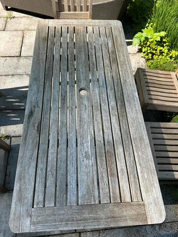 Teak tuin tafel Lister 1m48 x 70cm beschikbaar voor biedingen
