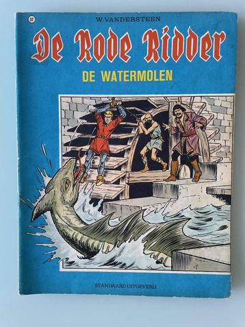 De rode ridder strip De watermolen (eerste druk)