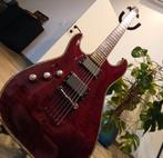 Schecter Black Cherry Hellraiser C1 Lefty, Muziek en Instrumenten, Snaarinstrumenten | Gitaren | Elektrisch, Ophalen, Gebruikt
