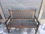 Houten tuinbank, Tuin en Terras, Ophalen, Gebruikt, Hout