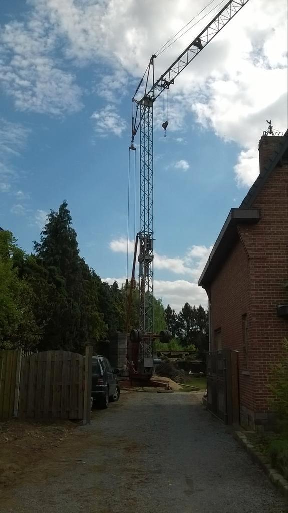 Bouwkraan arcomet, Zakelijke goederen, Machines en Bouw | Kranen en Graafmachines, Ophalen