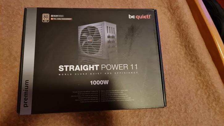 be quiet! Straight Power 11 Gold 1000W Power Supply, Computers en Software, Interne voedingen, Nieuw, Ophalen of Verzenden