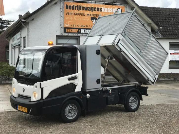 Goupil G5 GSE Kipper Elektrisch (bj 2017), Auto's, Bestelwagens en Lichte vracht, Bedrijf, Te koop, Trekhaak, Overige merken, Elektrisch